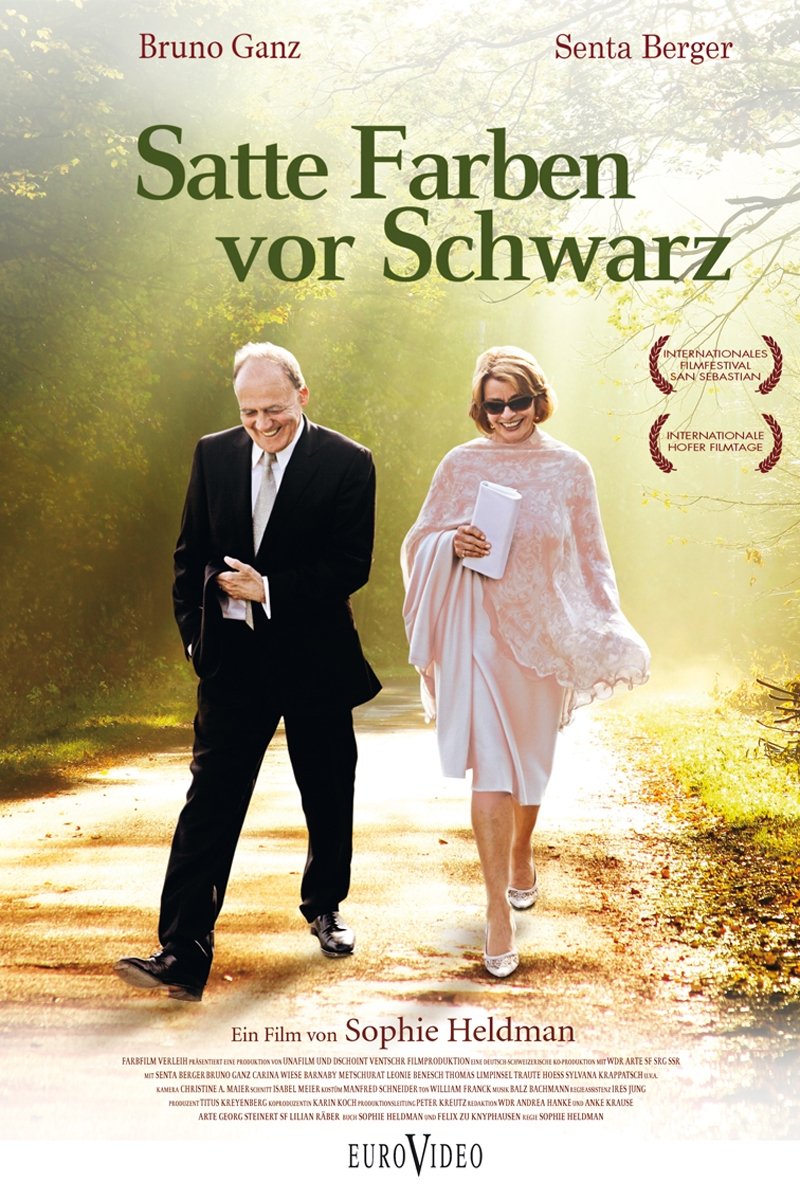 Постер Satte Farben vor Schwarz